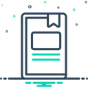 Free Arbeitsbuch Veroffentlichung Seite Symbol