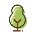 Free Arbol Madera Bosque Icono