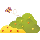 Free Arbusto Naturaleza Planta Icono