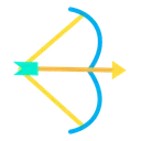 Free Arrow Bow Olympics Game Icon