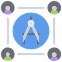 Free Group Team People Icon