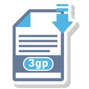 Free Archivo 3gp  Icono