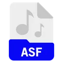 Free Asf Archivo Formato Icono