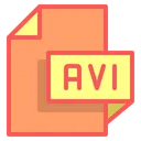 Free Archivo avi  Icono