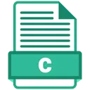 Free Archivo c  Icono