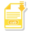 Free Archivo cab  Icono