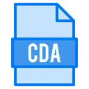 Free Archivo Cda Archivo Tipos Icono