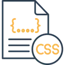Free Archivo Css Css Documento Icono