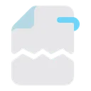Free Archivo Corrupto Documento Corrupto Roto Icono