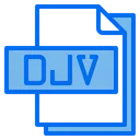 Free Djv Formato De Archivo Tipo Icono