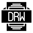 Free Drw Archivo Tipo Icono