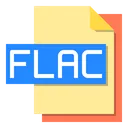 Free Flac Formato De Archivo Tipo Icono