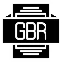 Free Gbr Archivo Tipo Icono