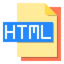 Free Html Archivo Tipo De Archivo Icono