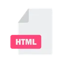 Free Html Archivo Formato Icono