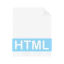 Free Archivo html  Icono