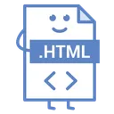 Free HTML Web Archivo Icono