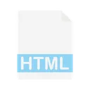 Free Archivo html  Icono