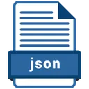 Free Archivo json  Icono