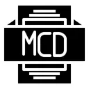 Free Mcd Archivo Tipo Icono