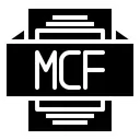 Free Mcf Archivo Tipo Icono