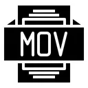 Free Mov Archivo Tipo Icono