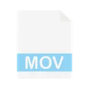 Free Archivo mov  Icono