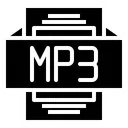 Free Mp 3 Archivo Tipo Icono