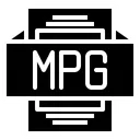 Free Mpg Archivo Tipo Icono