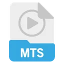 Free Archivo Mts Formato Icono