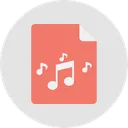 Free Archivo de música  Icono