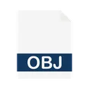 Free Archivo obj  Icono