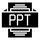 Free Ppt Archivo Tipo Icono