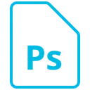 Free Archivo Ps Psd Icono