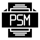 Free Psm Archivo Tipo Icono