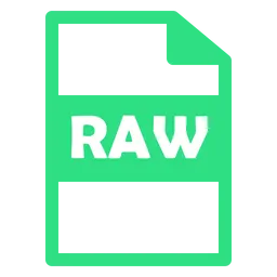 Free Archivo RAW  Icono