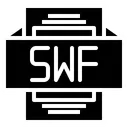 Free Swf Archivo Tipo Icono