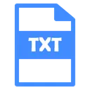 Free Archivo Txt Txt Archivo Icon