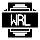 Free Wrl Archivo Tipo Icono