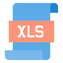 Free Archivo XLS Icono