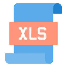 Free Archivo XLS  Icono