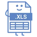 Free Xls Excel Archivo Icono