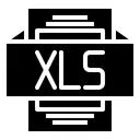 Free Xls Archivo Tipo Icono