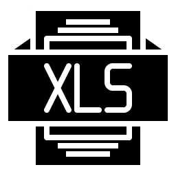 Free Archivo XLS  Icono