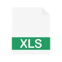 Free Archivo XLS  Icono