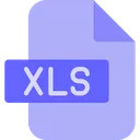 Free Archivo XLS  Icono