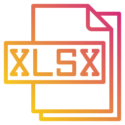 Free Archivo XLSX  Icono