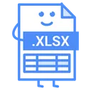 Free Xlsx Xlx Excel Icono