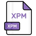 Free Xpm Doc Archivo Icon