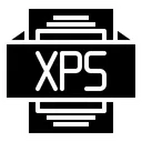 Free XPS Archivo Tipo Icono